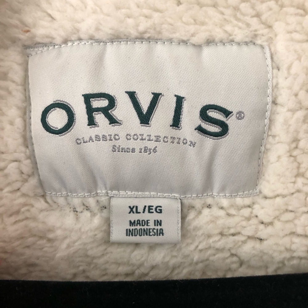 Orvis fleece sweater XL - Picture 2 of 2